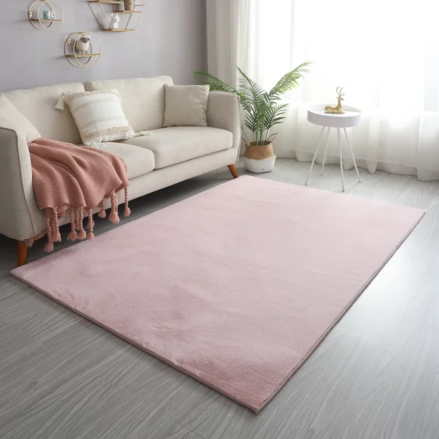Rabbit Fur Rug