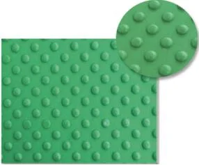 Small round dot rubber sheet