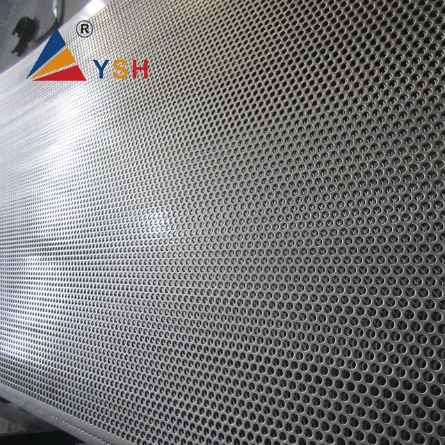 Perforated metal sheet