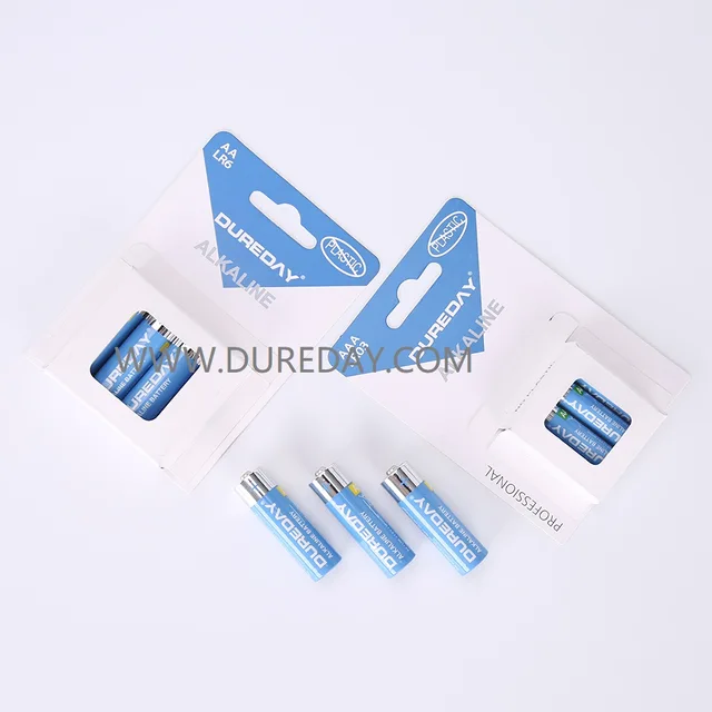 ULTRA ALKALINE GREEN BATTERY paper package(no plastic)