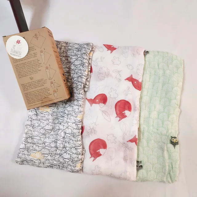 Baby muslin blanket
