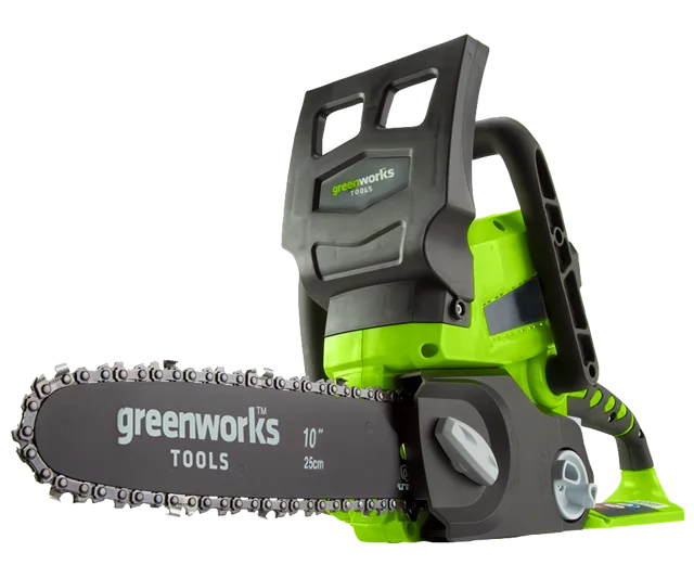 Greenworks 10-Inch 24V Cordless Chainsaw