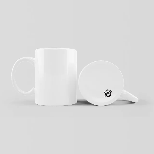 Personalized 11oz White Coated Sublimation Ceramic Printed Coffee Mugs