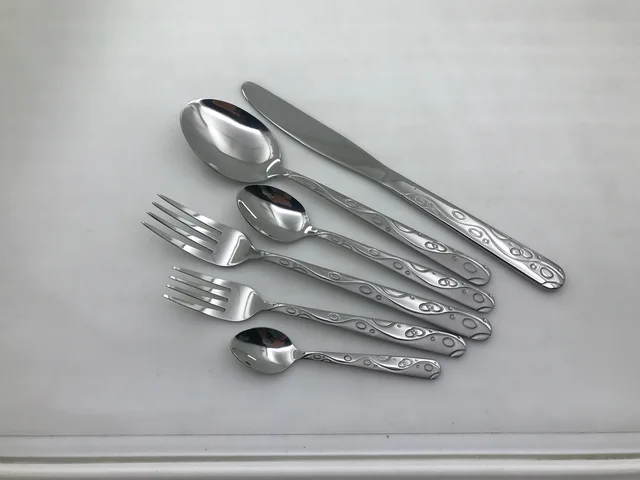 New design mirror polish stainless steelcutlery 16/24pcs set