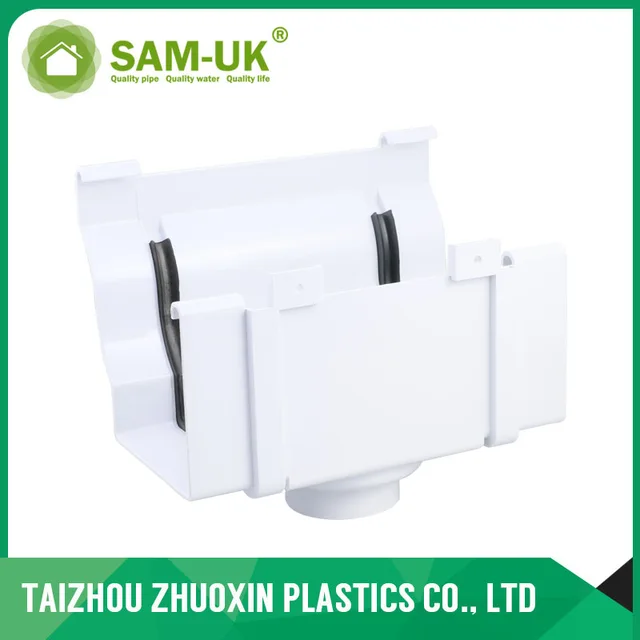 PVC Pipe Fittings PVC Rain Gutter Concrete Gutters