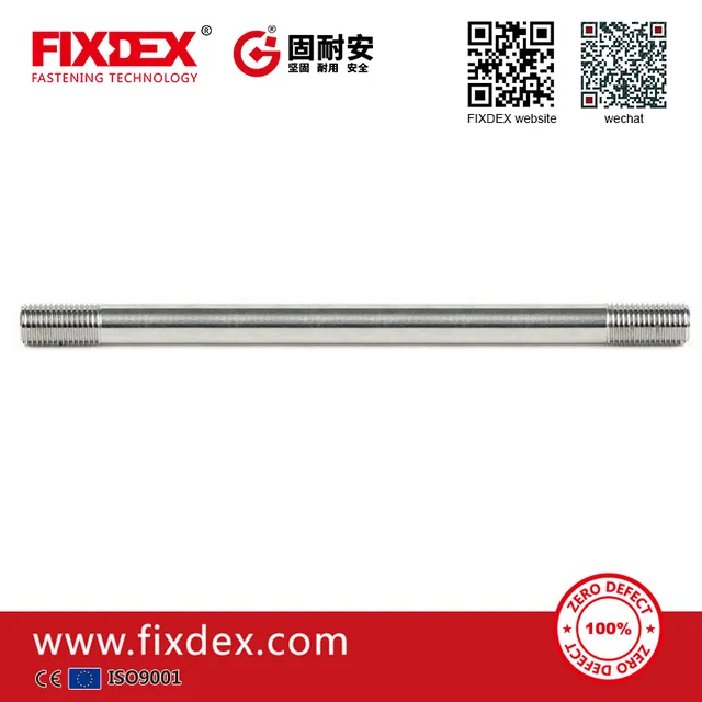 Double end threaded stud screw bolt