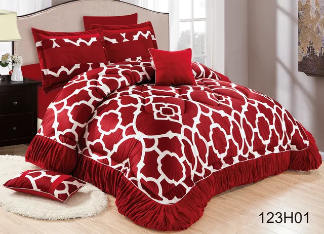 Flannel Comforter Set