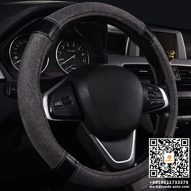 Steering wheel cover