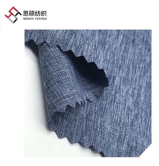 100D melange four way stretch fabric for outdoor jacket girls ' pants