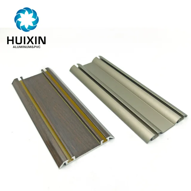 Portable wardrobe sliding door profile for design furniture bedroom