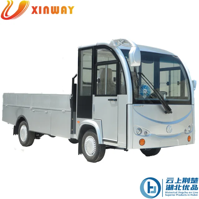 1 ton four wheel Electric cargo truck flat cargo truck mini cargo truck