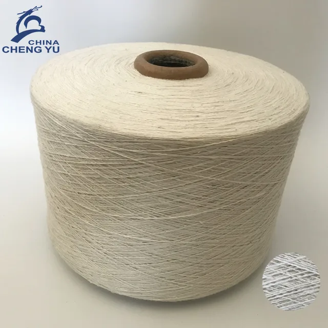 Exporting ukraine russia belarus cotton polyester blend regenerate knitting yarn for glove