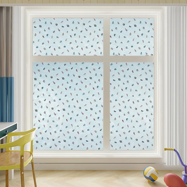 2D printed window films