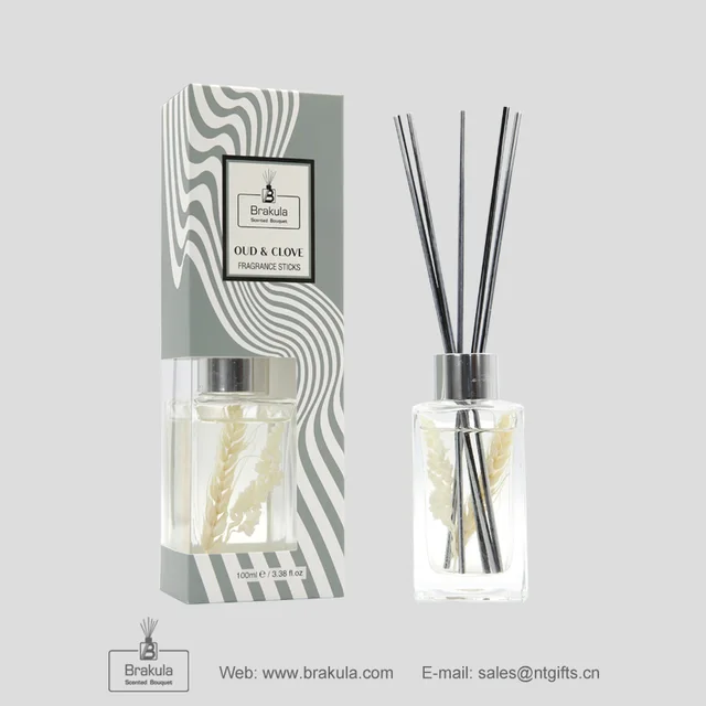 Botanical Collection: 100ml Diffuser-Oud & Clove reed diffuser scented diffuser home fragrance