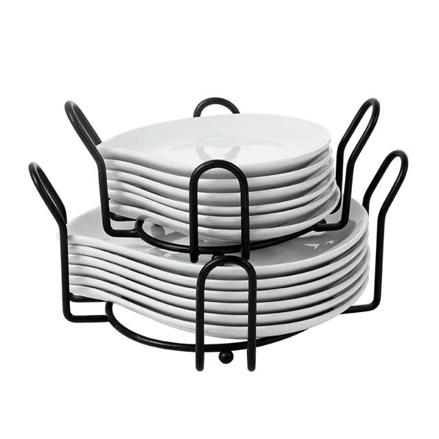 S/14 6pcs S# Plate With Rack & 6pcs L# Plate With Rack