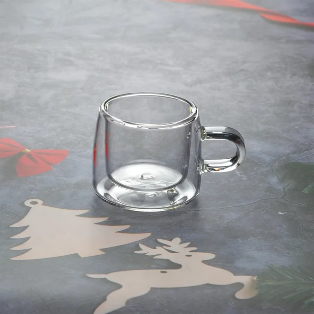 Cuppucino,espresso，latte,double wall glass