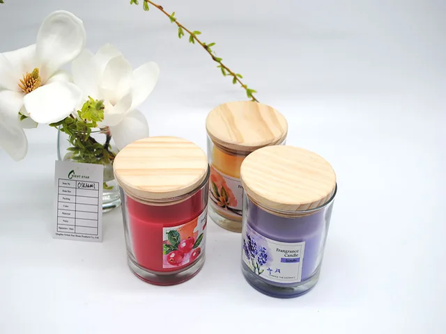 Household Plant Essential Oil Scented Candle Soy Wax Candle Scented Gift Box