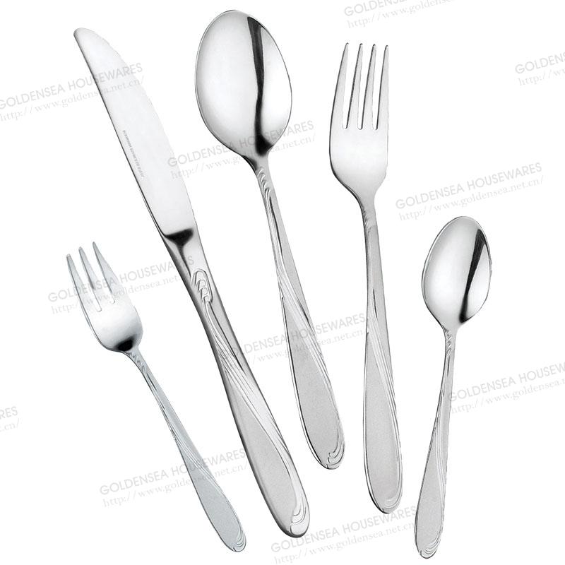 Stainless Steel Cutlery，tableware, flatware, hotel items