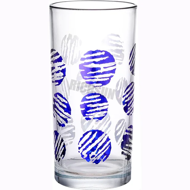 240ml dots gilding tumbler (blue)