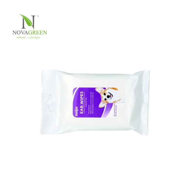 Pet ear wipes