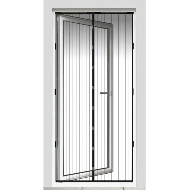 Magnet curtain door