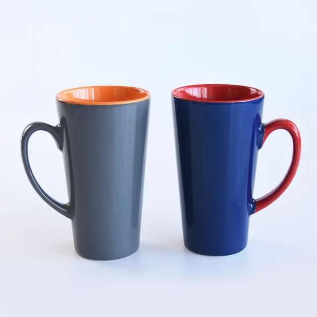 16oz coffee mug with solid color