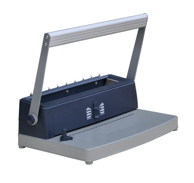 Double wire binding machine
