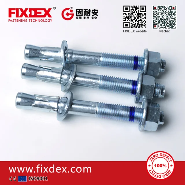 Perfect quality and bottom price stainless steel ceiling wedge anchor bolt