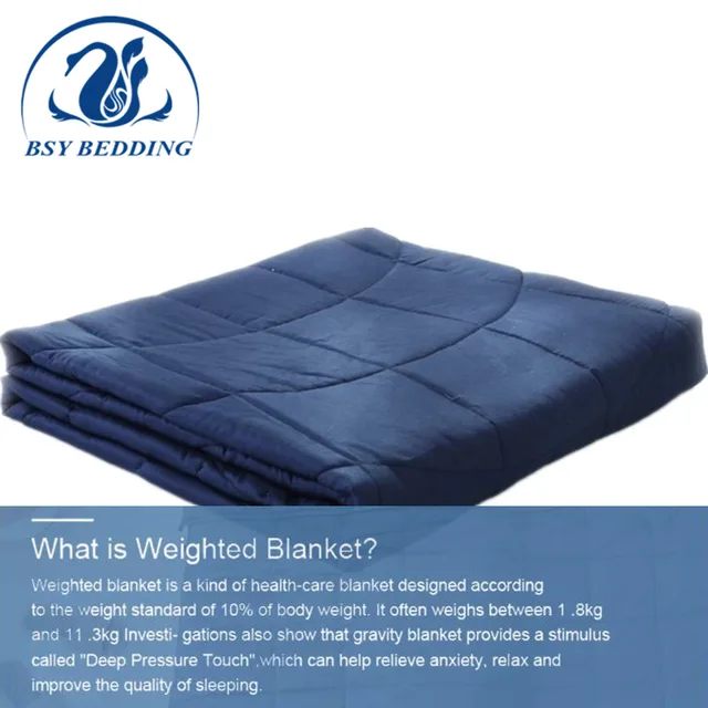 High quality anxiety insomnia autism 15lbs/20lbs/25/30 lbs Zonli weighted blanket