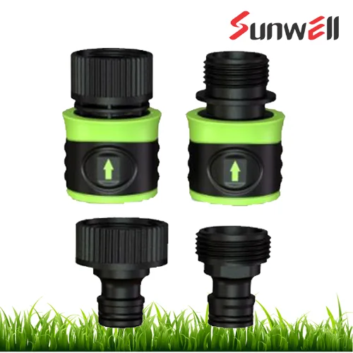 Plastic Hose Quick Connector With TPR