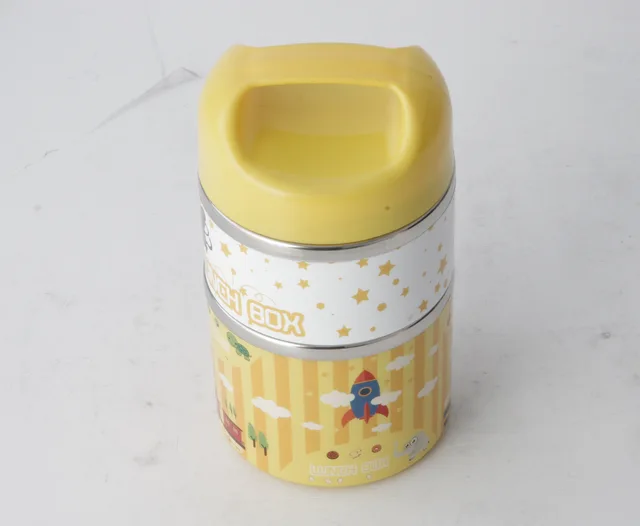 RGS-GH3757 Stainless steel 11cm children's paradise series002 lunch box SS201