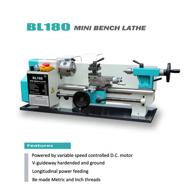 Metal Working Bench Lathe