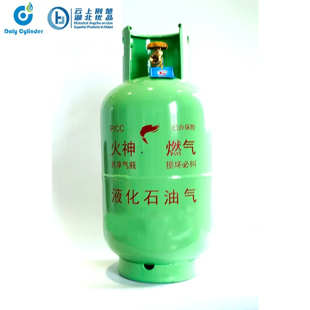 ISO4706 15KG 35.5L Empty LPG Propane Butane Gas Cylinder Household Kitchen Cooking Bottle