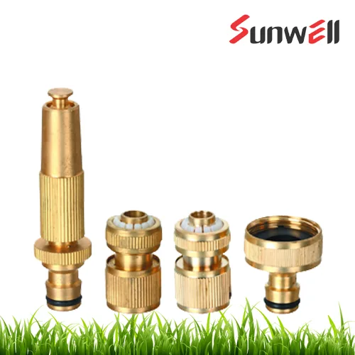 Brass Twist Nozzle Set