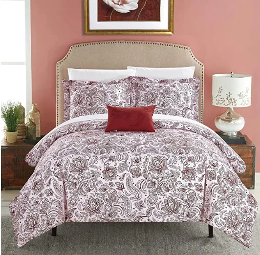 Duplicate ancient customs duvet cover with zipper
