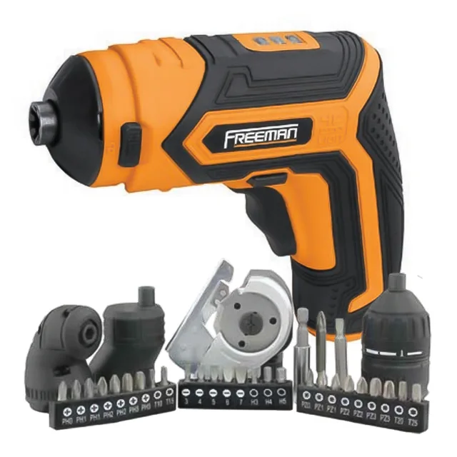 3.6 Volt Mini Screwdriver Kit With Interchangeable Attachments