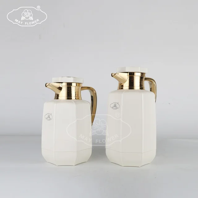0.7/1.0l May Flower Vacuum Flask Tea Pot Dallah Kitchenware Houseware Coffee Pot Thermos
