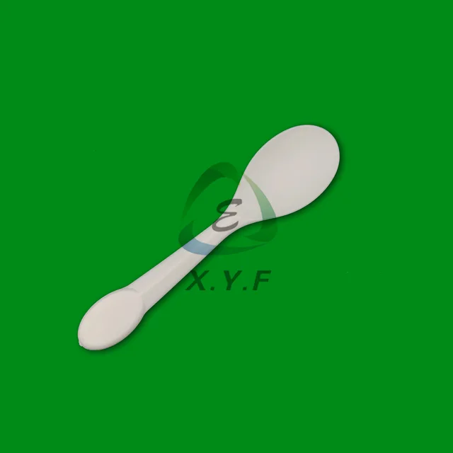 100% biodegradable and compostable CPLA ice cream spoon