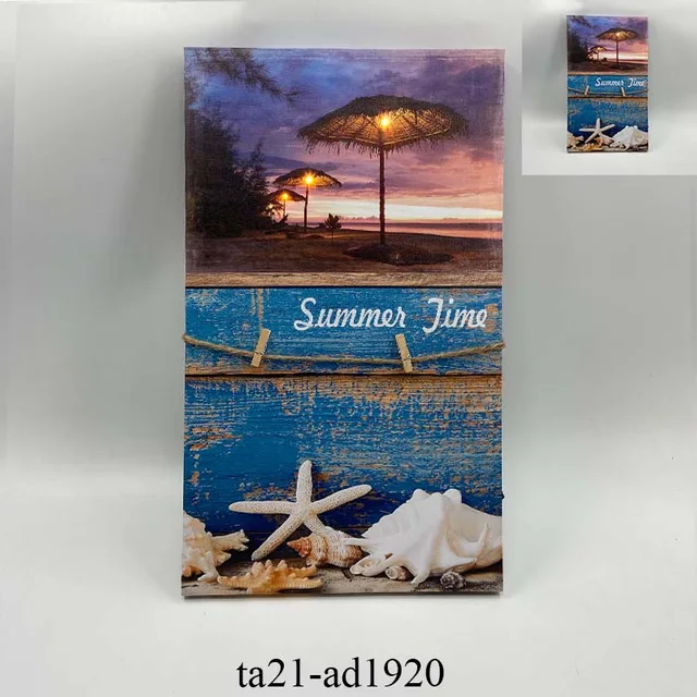 Hemp rope photo entrainment lamp hanging painting
