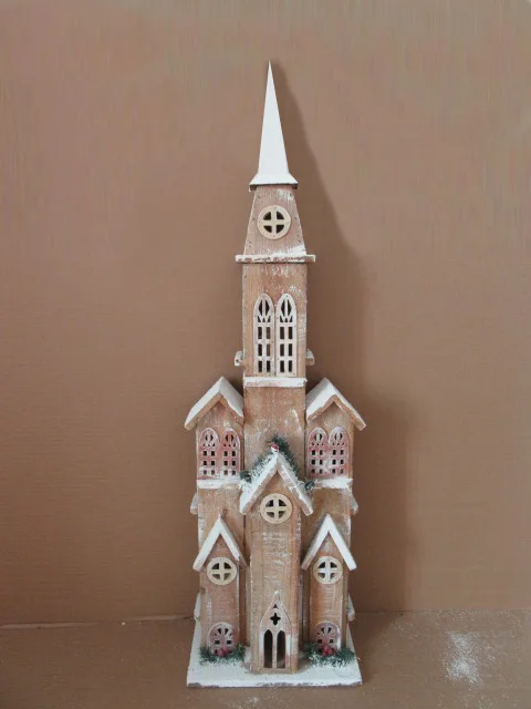 Wooden bird house