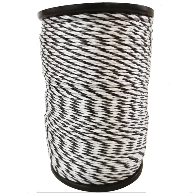 Electric fence rope