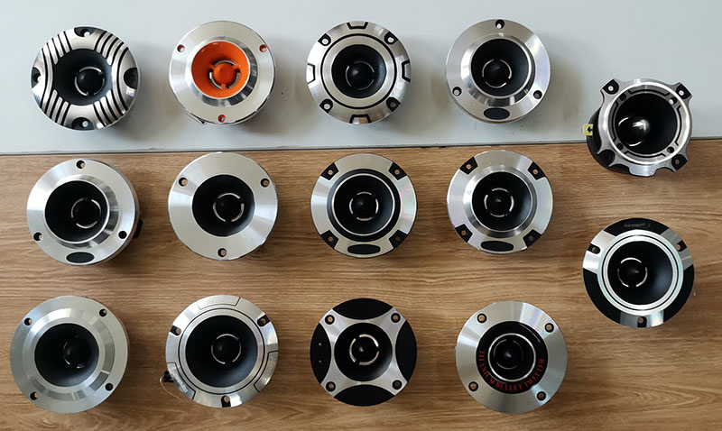 Aluminum tweeters