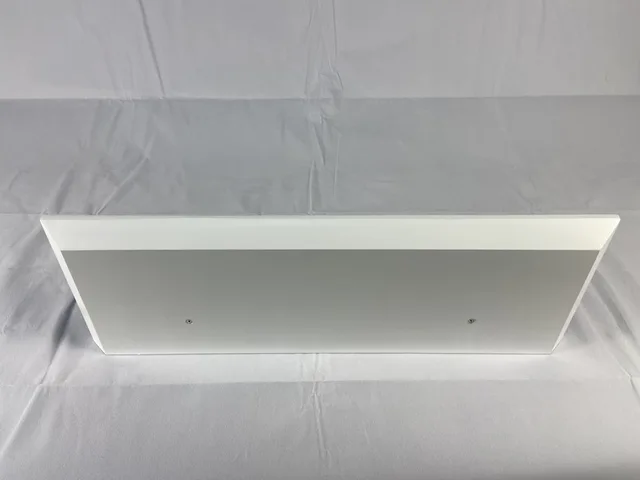 White Simple Shelf / Wooden Wall Shelf