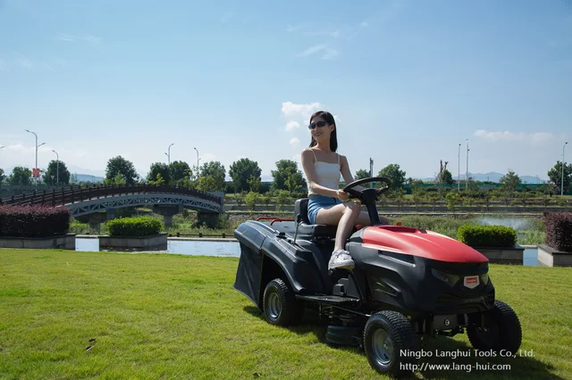 27inch Gasoline Lawn Mower Tractor Langhui Riding mower