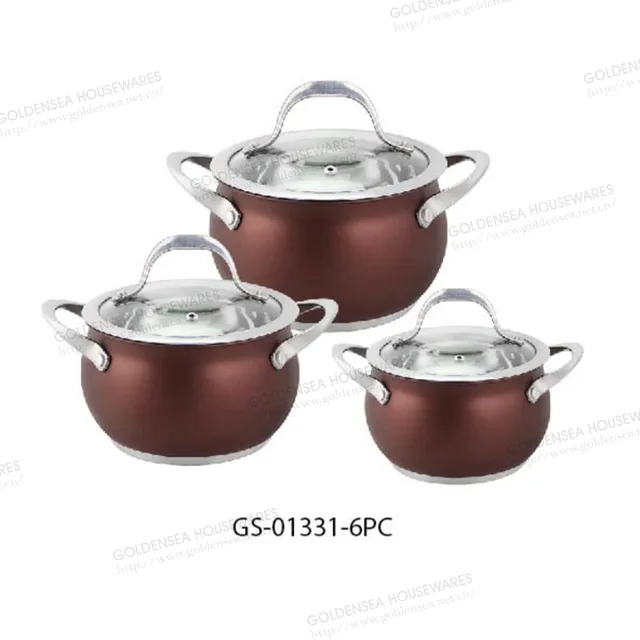 Stainless steel cookware set