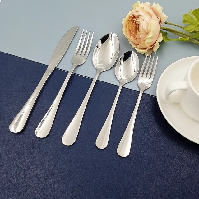1010 International Cutlery set 430 stainless steel flatware set for restaurant /start hotel