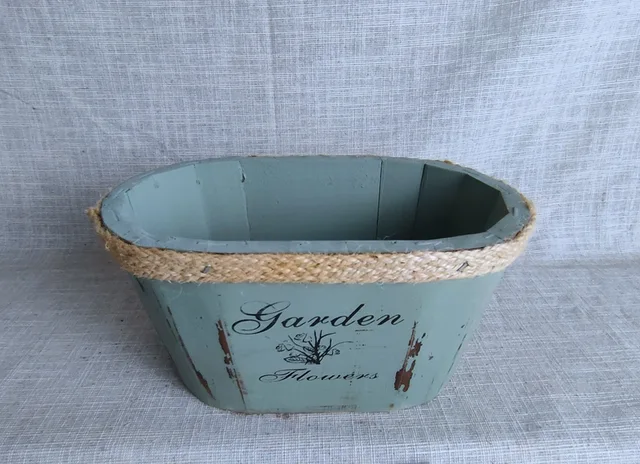 Wood planter