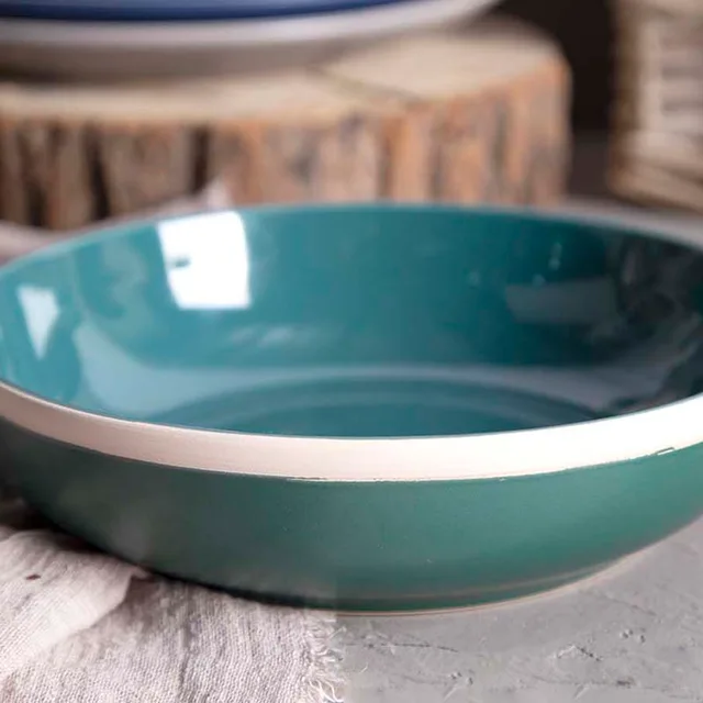 Stoneware 8.5'/21.5cm Soup Plate