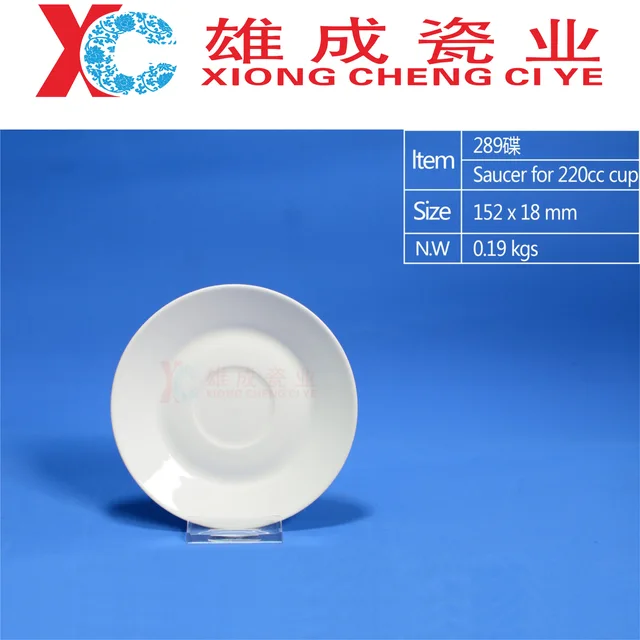 Saucer for 250CC cup