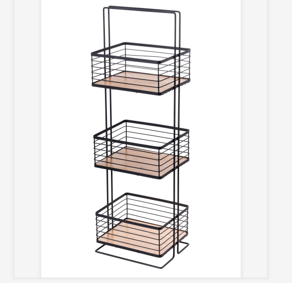 Living room/bathroom/kitchen storage shelf